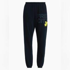 Freecity Cotton Logo Joggers Black NWT